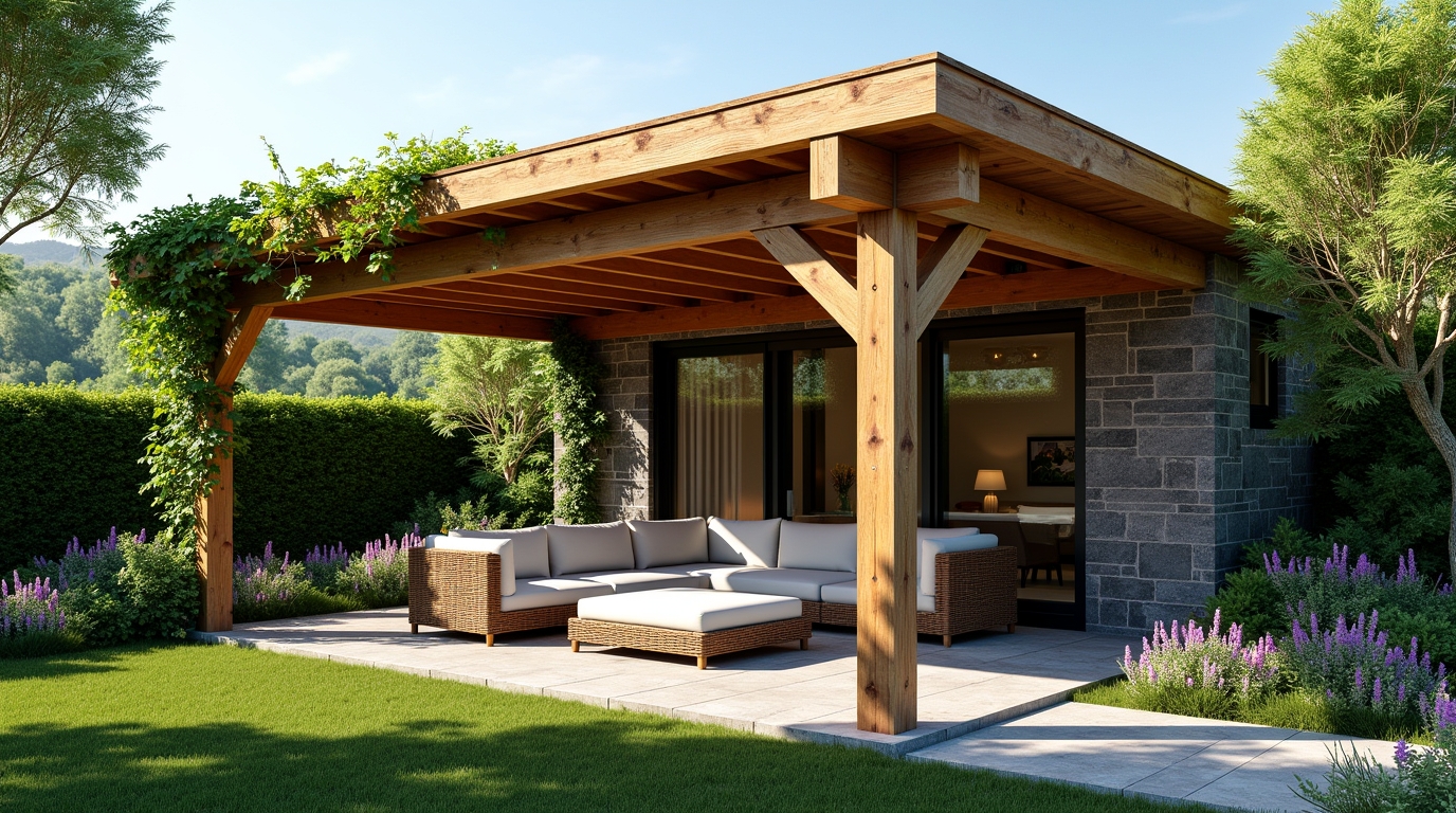 Pergola autoportée