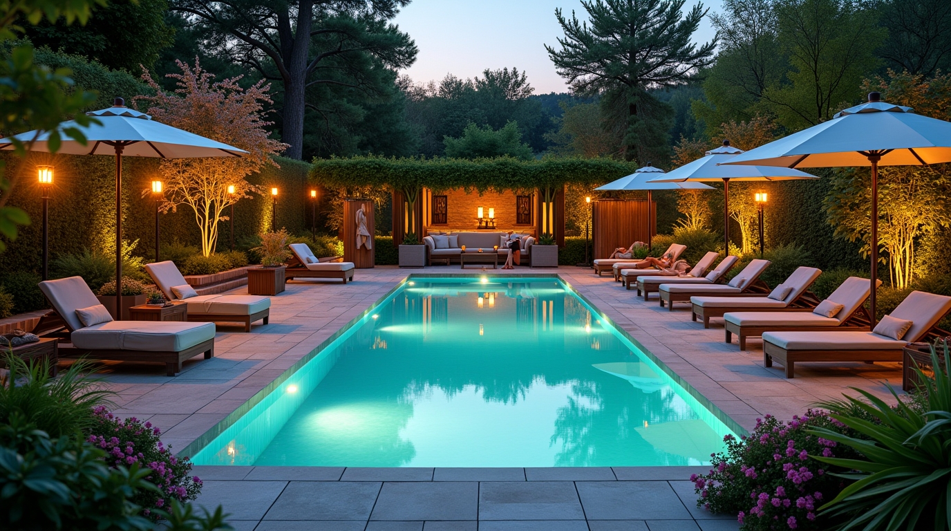 Transformer son jardin en espace détente avec une piscine